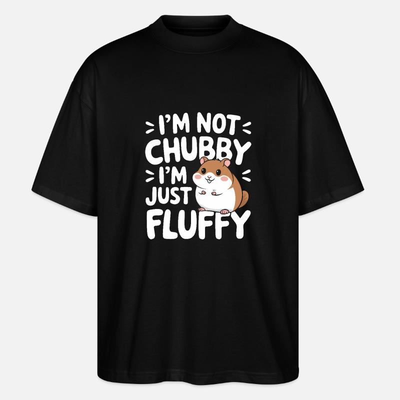 Hamster - Stanley/Stella Oversized Unisex Bio T-Shirt Blaster 2.0 - Schwarz