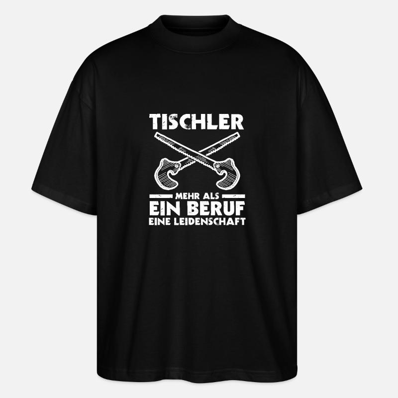 Charpentier, Charpentier, Charpentier - T-shirt bio Blaster 2.0 coupe oversize Stanley/Stella Unisexe - noir