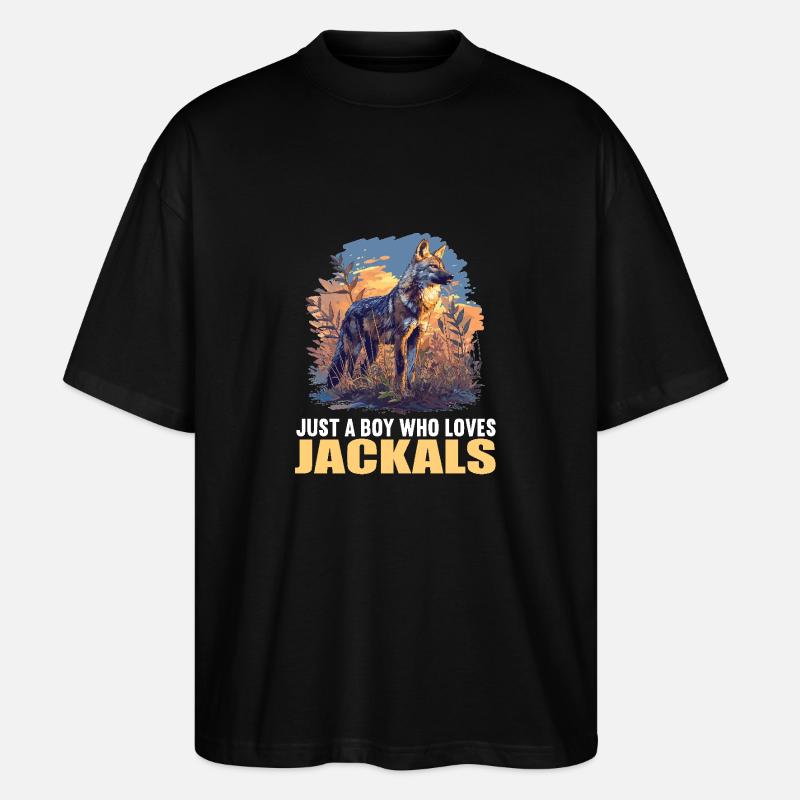 Chacals Chacal - T-shirt bio Blaster 2.0 coupe oversize Stanley/Stella Unisexe - noir