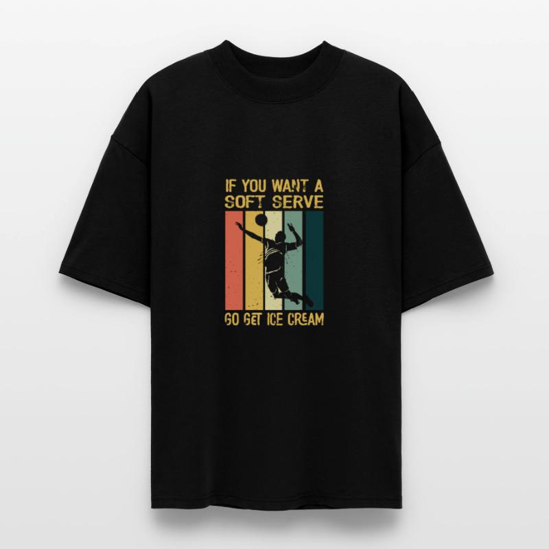 Wenn Sie ein Softeis wollen, holen Sie sich Eis Stanley/Stella Oversized Unisex Bio T-Shirt Blaster 2.0