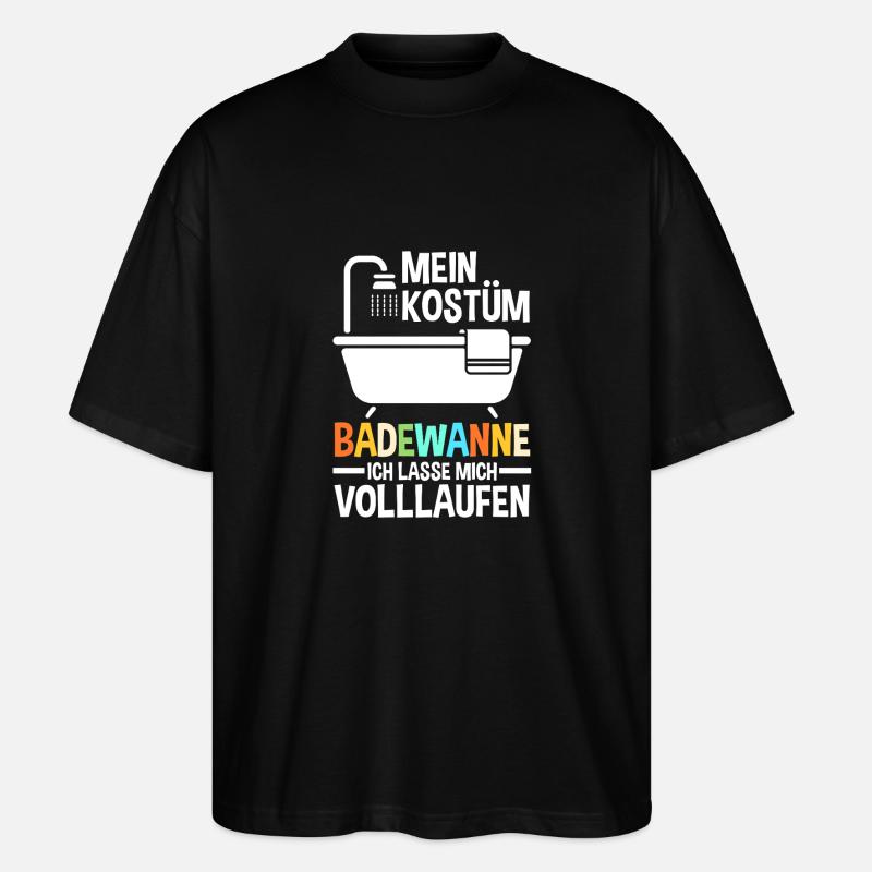 Carnaval de Jecken Carnaval - T-shirt bio Blaster 2.0 coupe oversize Stanley/Stella Unisexe - noir