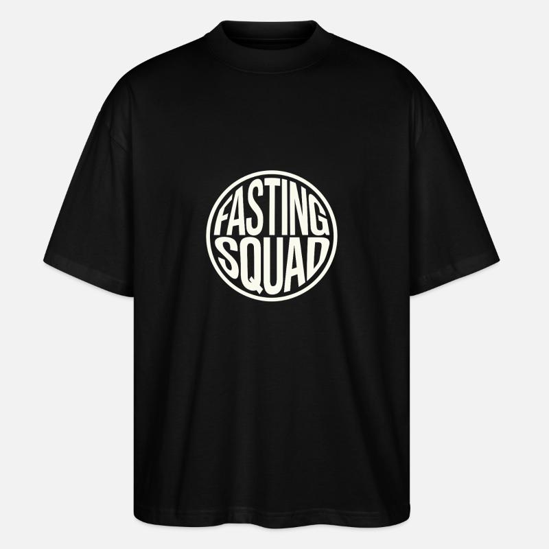 Intermittent fasting Intermittent fasting - Stanley/Stella Oversized Unisex Organic T-shirt Blaster 2.0 - black