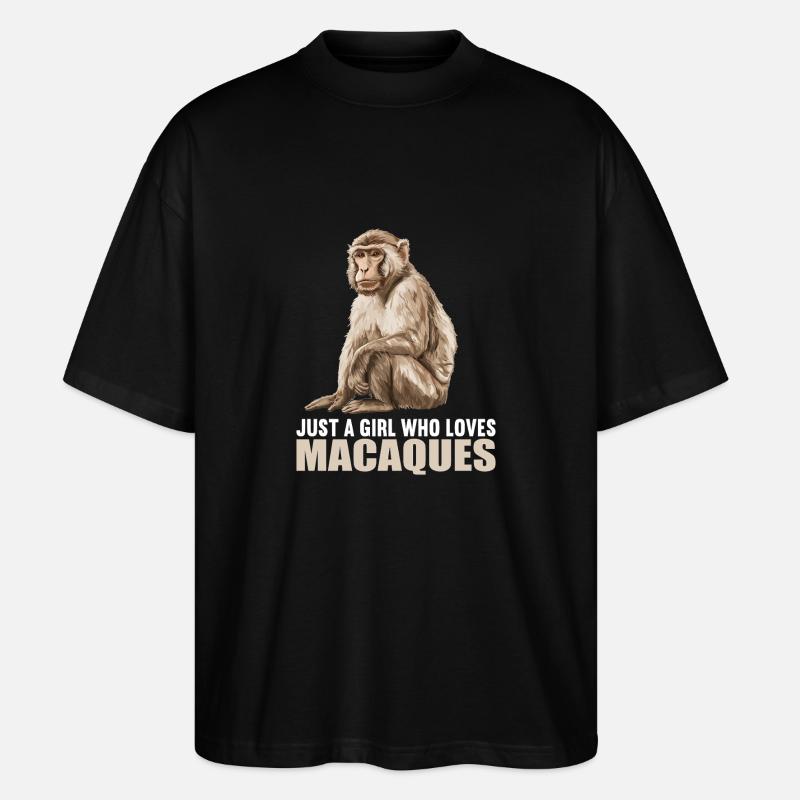 Macaque Macaque - T-shirt bio Blaster 2.0 coupe oversize Stanley/Stella Unisexe - noir