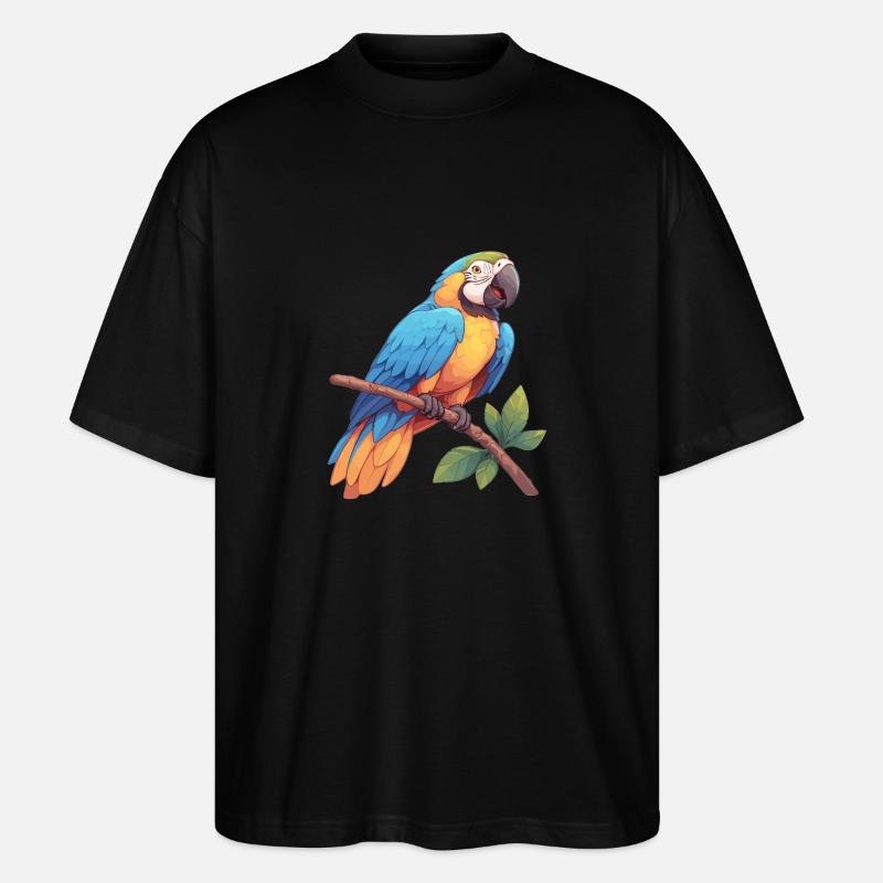 L’ère de l’ara - T-shirt bio Blaster 2.0 coupe oversize Stanley/Stella Unisexe - noir