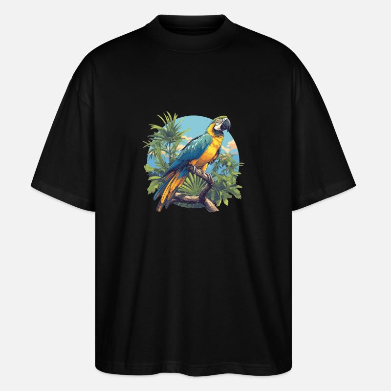 Aras Ara - Stanley/Stella Oversized Unisex Bio T-Shirt Blaster 2.0 - Schwarz