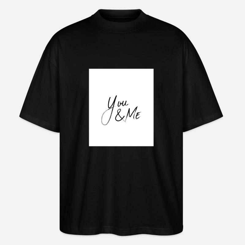Canva4 - Stanley/Stella Oversized Unisex Bio T-Shirt Blaster 2.0 - Schwarz