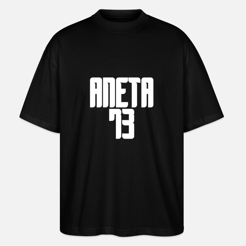 Aneta - Stanley/Stella Oversized Unisex Bio T-Shirt Blaster 2.0 - Schwarz
