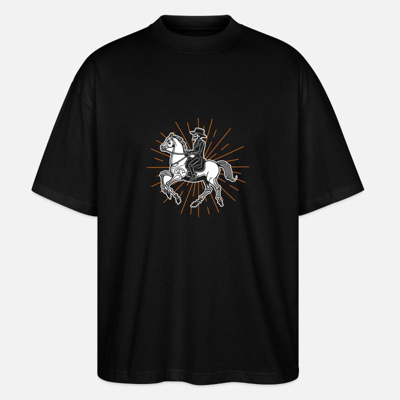 Cheval - T-shirt bio Blaster 2.0 coupe oversize Stanley/Stella Unisexe - noir