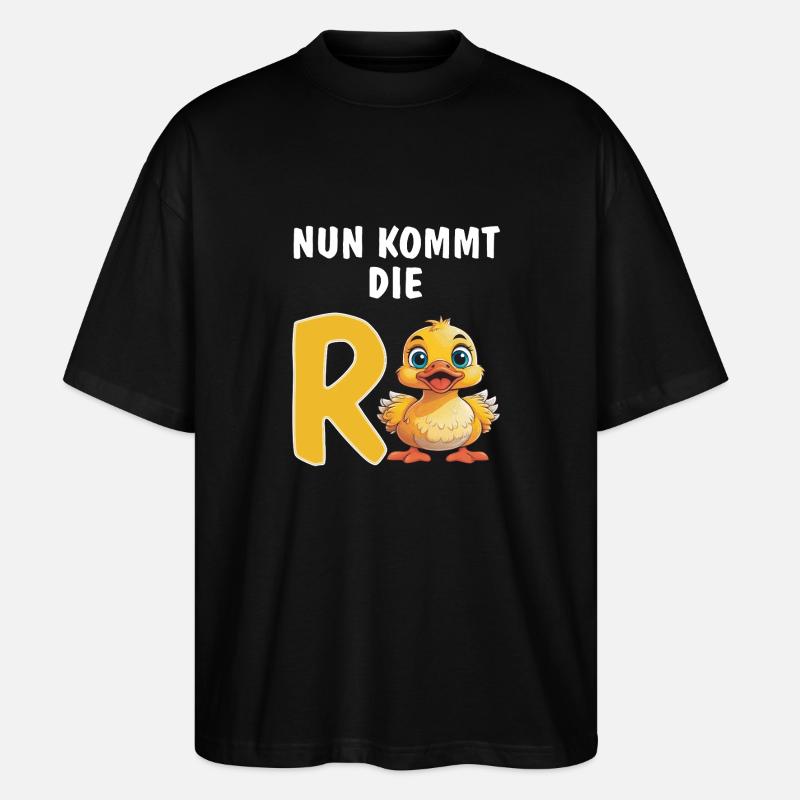 DUCK VIENT MAINTENANT LA PENSION - T-shirt bio Blaster 2.0 coupe oversize Stanley/Stella Unisexe - noir
