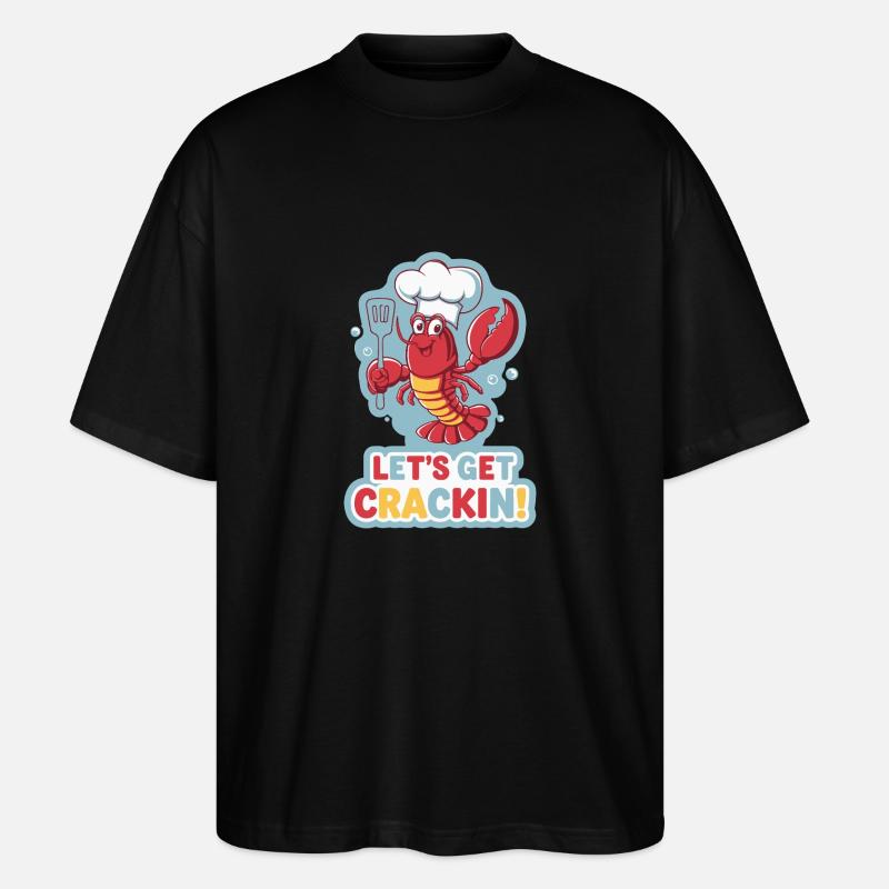 LASS UNS LOSLEGEN - Stanley/Stella Oversized Unisex Bio T-Shirt Blaster 2.0 - Schwarz