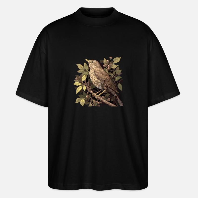 Rossignols Rossignol - T-shirt bio Blaster 2.0 coupe oversize Stanley/Stella Unisexe - noir