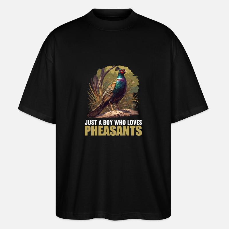 Faisans Faisan - T-shirt bio Blaster 2.0 coupe oversize Stanley/Stella Unisexe - noir