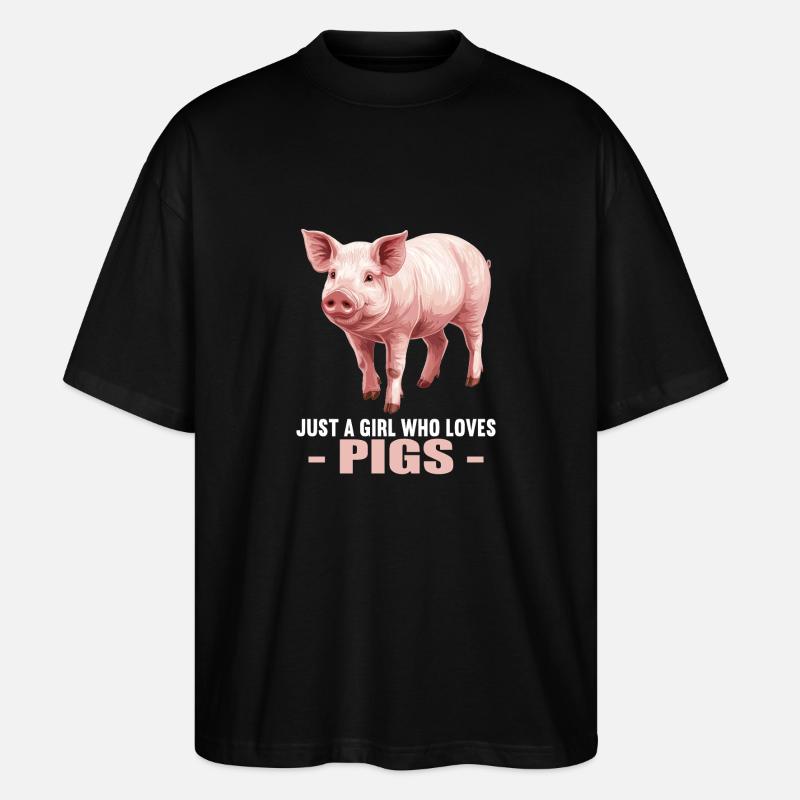 Cochon Cochon - T-shirt bio Blaster 2.0 coupe oversize Stanley/Stella Unisexe - noir