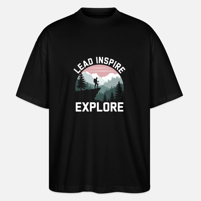 Scout Guide Scout Camping - T-shirt bio Blaster 2.0 coupe oversize Stanley/Stella Unisexe - noir