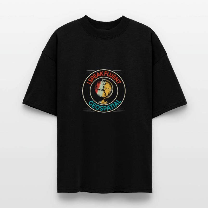 Systèmes d’Information Géographique Géospatial T-shirt bio Blaster 2.0 coupe oversize Stanley/Stella Unisexe
