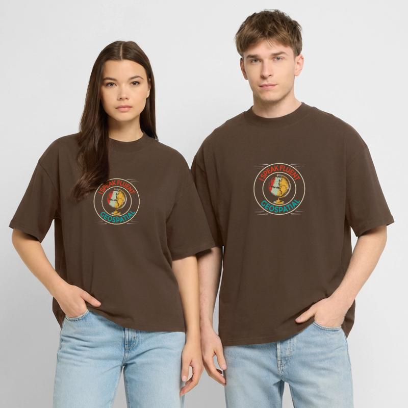 Geographic Information Systems Geospatial Stanley/Stella Oversized Unisex Organic T-shirt Blaster 2.0