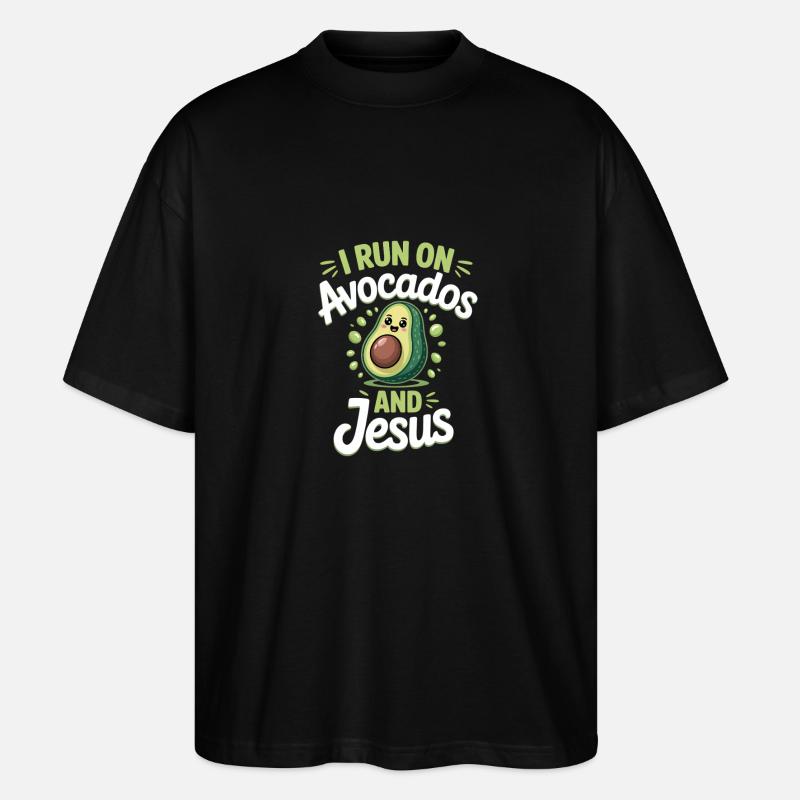 Avocat Jésus Foi Chrétien - T-shirt bio Blaster 2.0 coupe oversize Stanley/Stella Unisexe - noir
