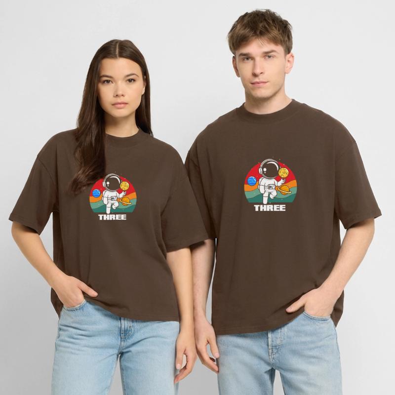 L’aventure spatiale pour les jeunes explorateurs T-shirt bio Blaster 2.0 coupe oversize Stanley/Stella Unisexe