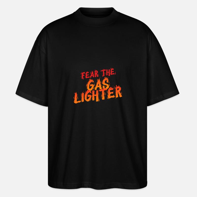 Gaslighter Gaslighting - Stanley/Stella Oversized Unisex Bio T-Shirt Blaster 2.0 - Schwarz