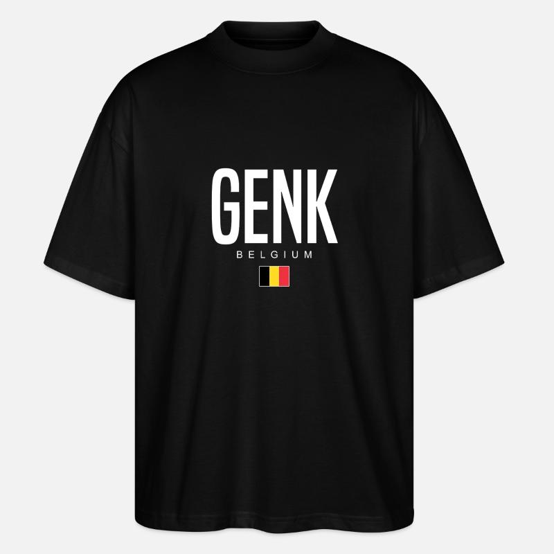 Genk, Belgique - T-shirt bio Blaster 2.0 coupe oversize Stanley/Stella Unisexe - noir