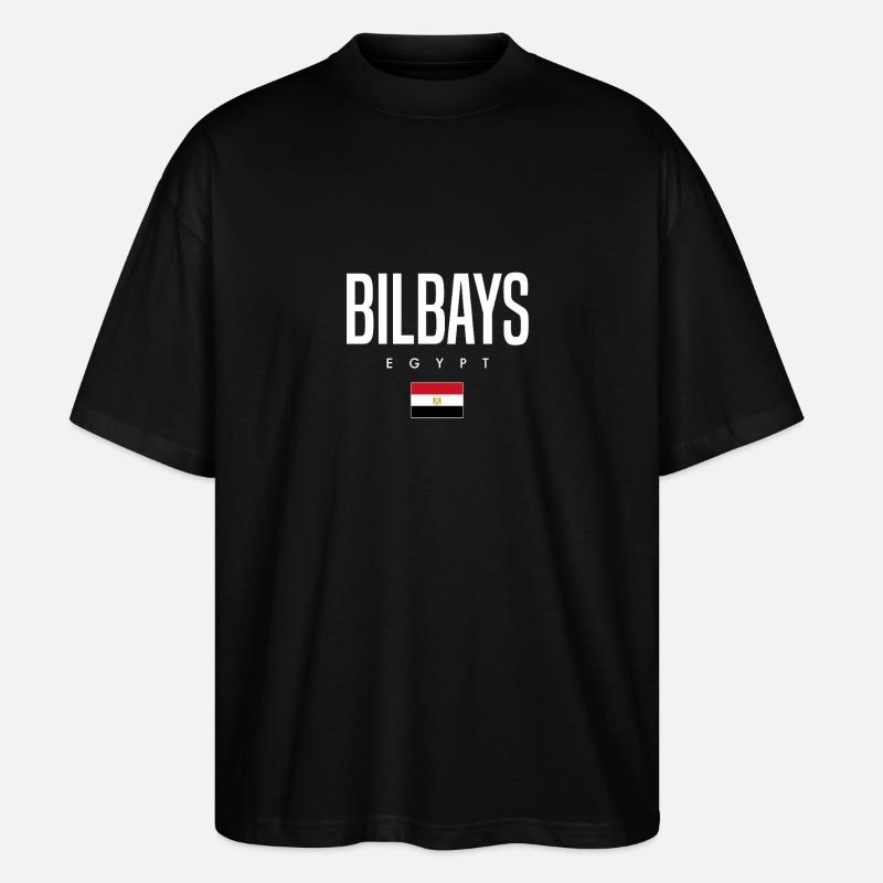 Bilbays, Égypte - T-shirt bio Blaster 2.0 coupe oversize Stanley/Stella Unisexe - noir