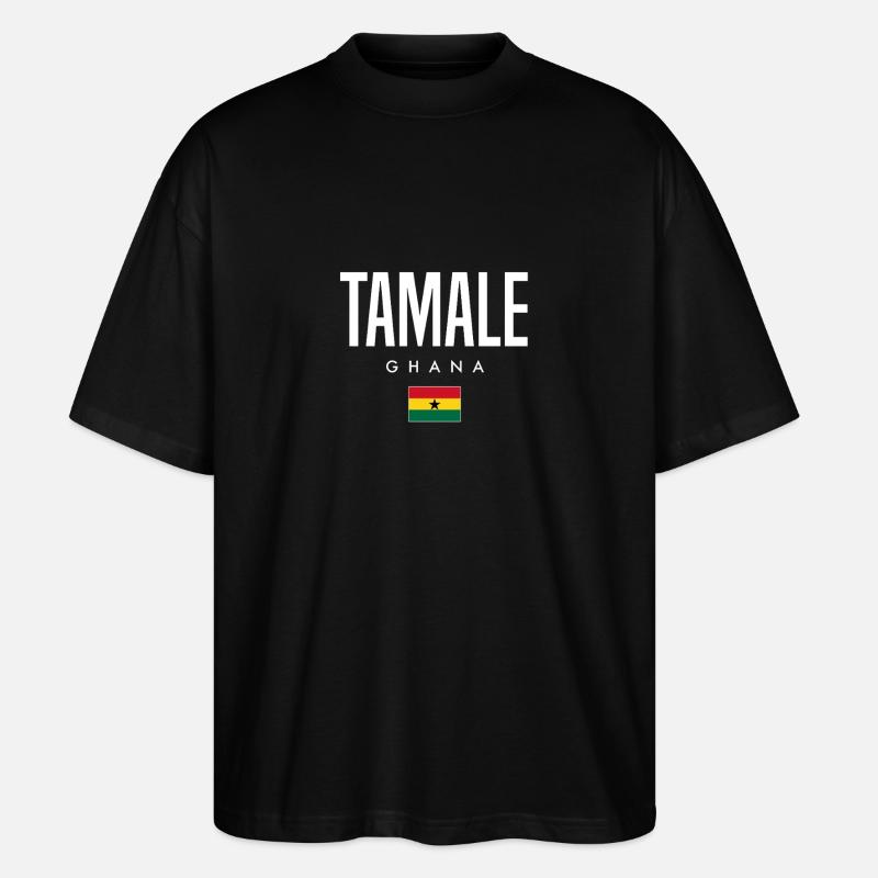 Tamale Ghana - Stanley/Stella Oversized Unisex Bio T-Shirt Blaster 2.0 - Schwarz