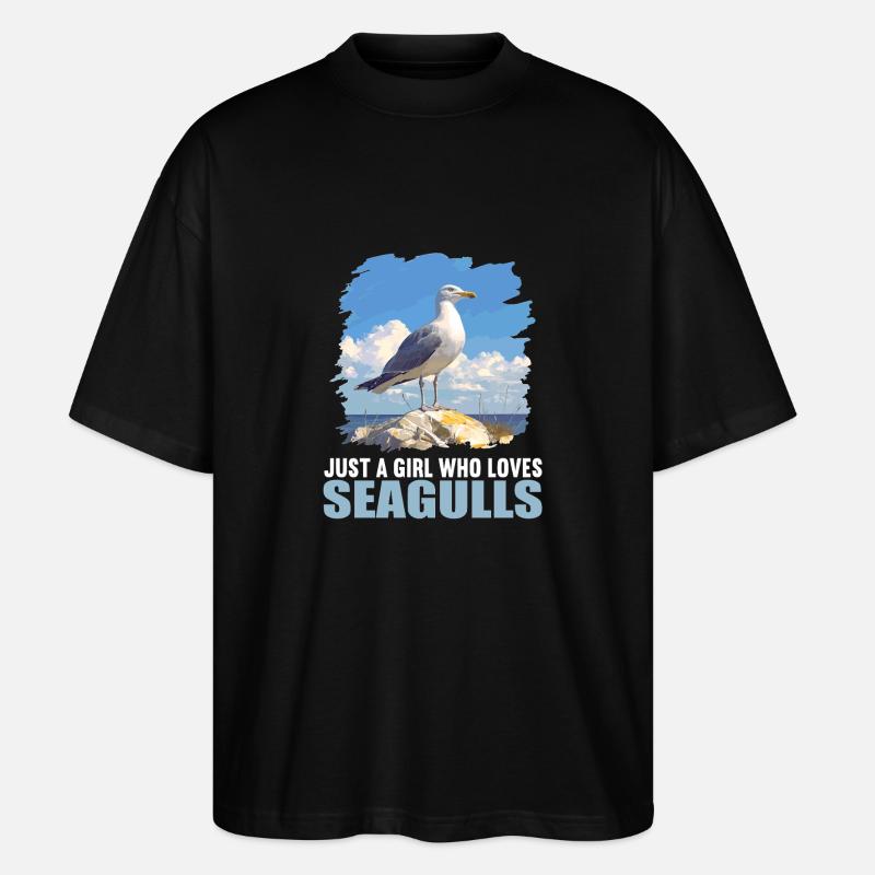 Mouettes Mouette - T-shirt bio Blaster 2.0 coupe oversize Stanley/Stella Unisexe - noir