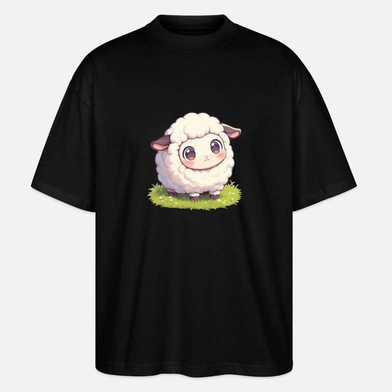 Sheep Sheep - Stanley/Stella Oversized Unisex Organic T-shirt Blaster 2.0 - black