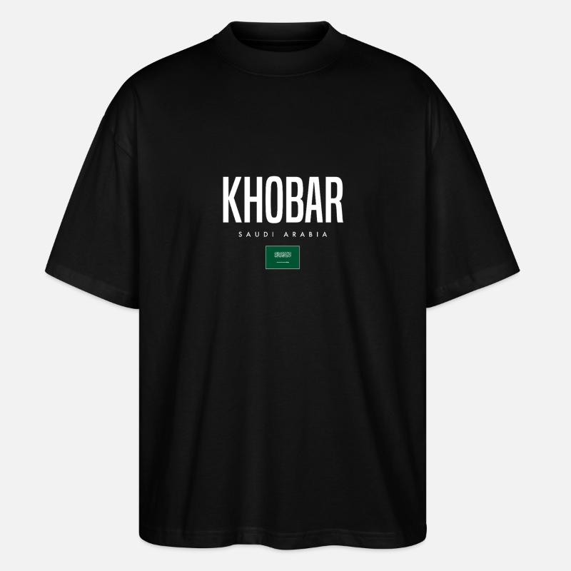 Khobar, Arabie saoudite - T-shirt bio Blaster 2.0 coupe oversize Stanley/Stella Unisexe - noir