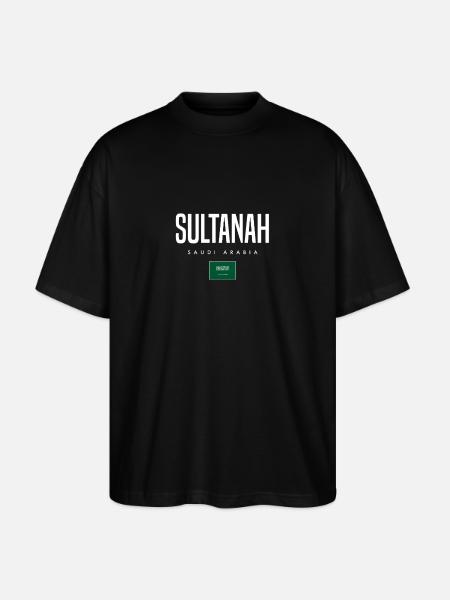 Sultanah, Saudi Arabia - Stanley/Stella Oversized Unisex Organic T-shirt Blaster 2.0 - black