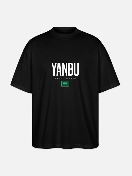 Yanbu Saudi Arabia - Stanley/Stella Oversized Unisex Organic T-shirt Blaster 2.0 - black