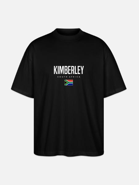 Kimberley, South Africa - Stanley/Stella Oversized Unisex Organic T-shirt Blaster 2.0 - black
