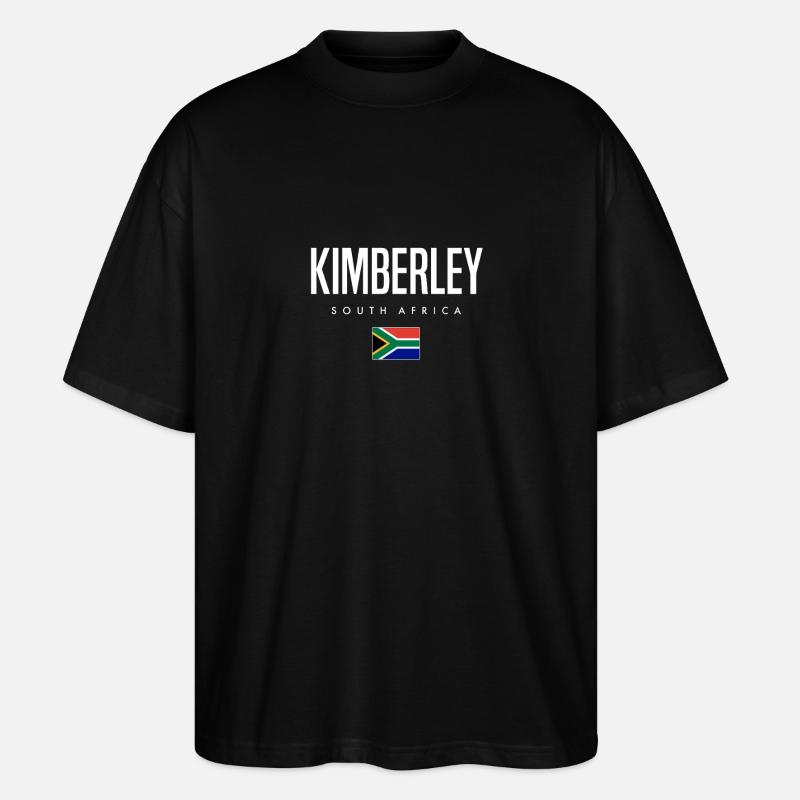 Kimberley, Afrique du Sud - T-shirt bio Blaster 2.0 coupe oversize Stanley/Stella Unisexe - noir