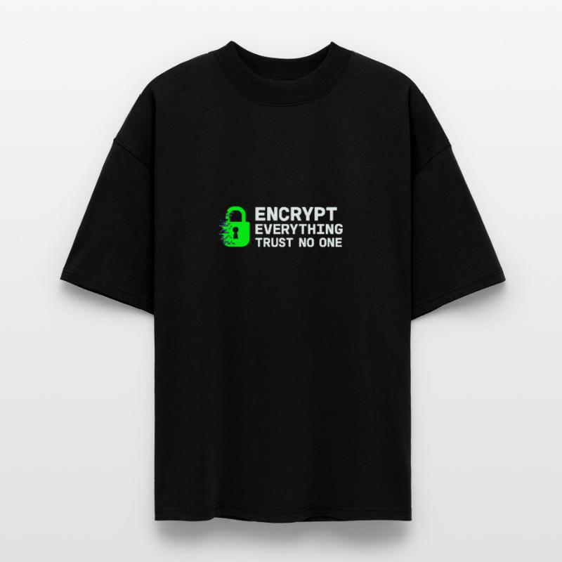 Cybersecurity Info Sec White Hat Hacker Ethical Stanley/Stella Oversized Unisex Organic T-shirt Blaster 2.0