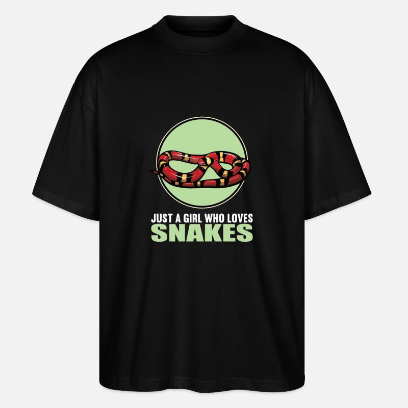 Serpents Serpent - T-shirt bio Blaster 2.0 coupe oversize Stanley/Stella Unisexe - noir