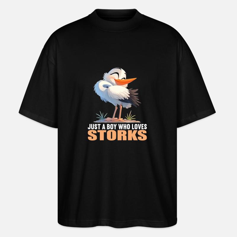 Cigognes Cigognes - T-shirt bio Blaster 2.0 coupe oversize Stanley/Stella Unisexe - noir