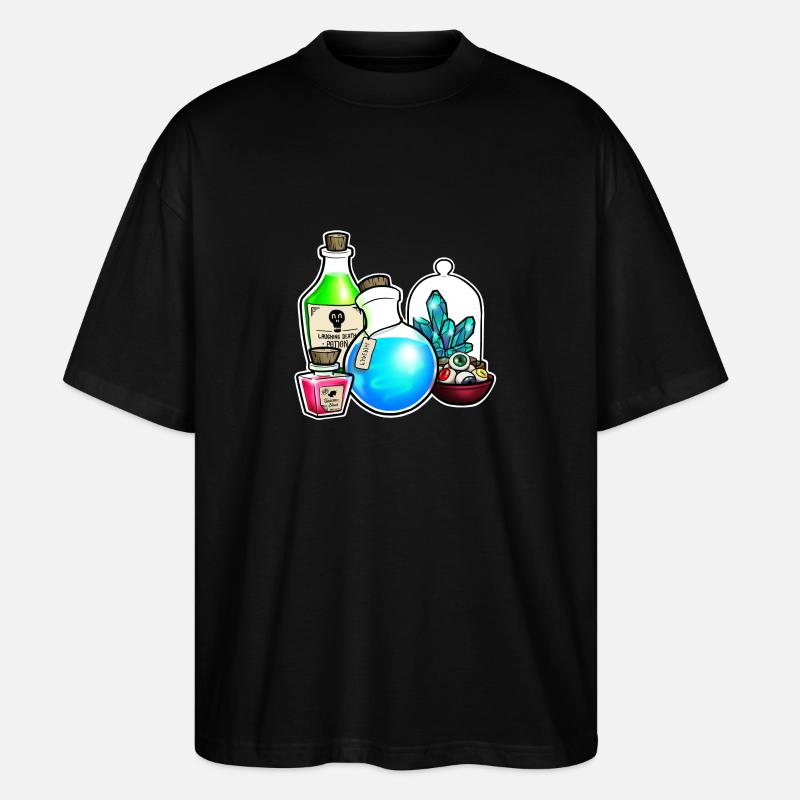 Witch's Kitchen - Stanley/Stella Oversized Unisex Bio T-Shirt Blaster 2.0 - Schwarz