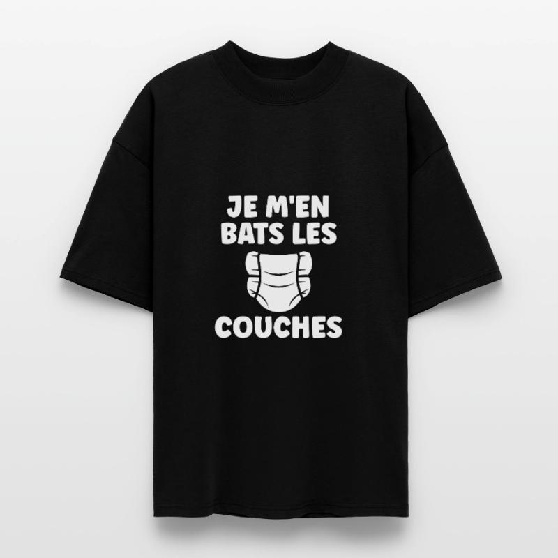 Couches T-shirt bio Blaster 2.0 coupe oversize Stanley/Stella Unisexe