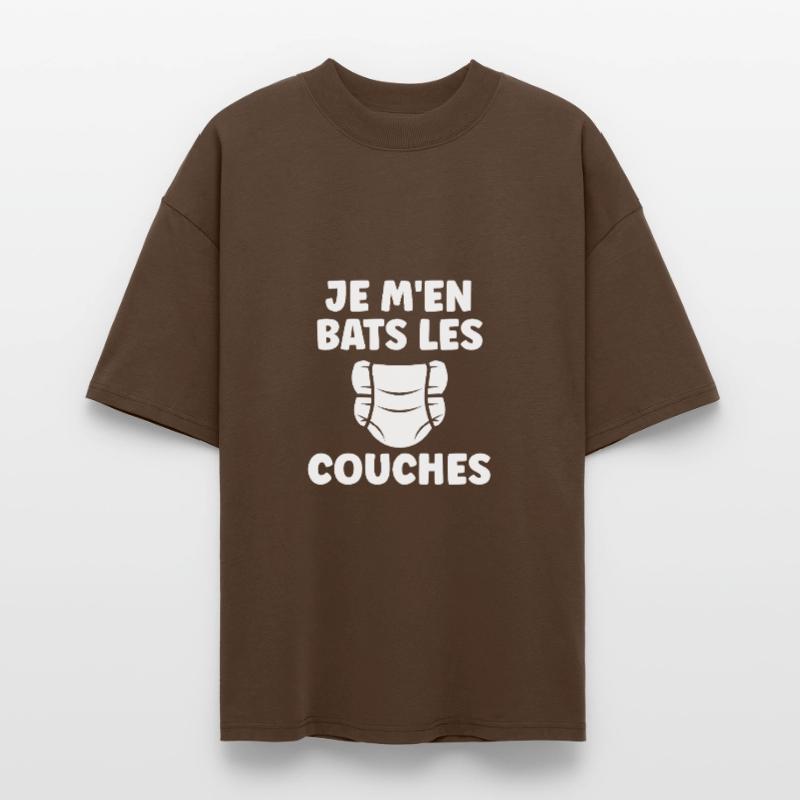 Couches T-shirt bio Blaster 2.0 coupe oversize Stanley/Stella Unisexe