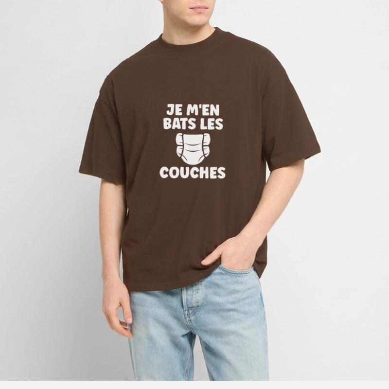 Couches T-shirt bio Blaster 2.0 coupe oversize Stanley/Stella Unisexe