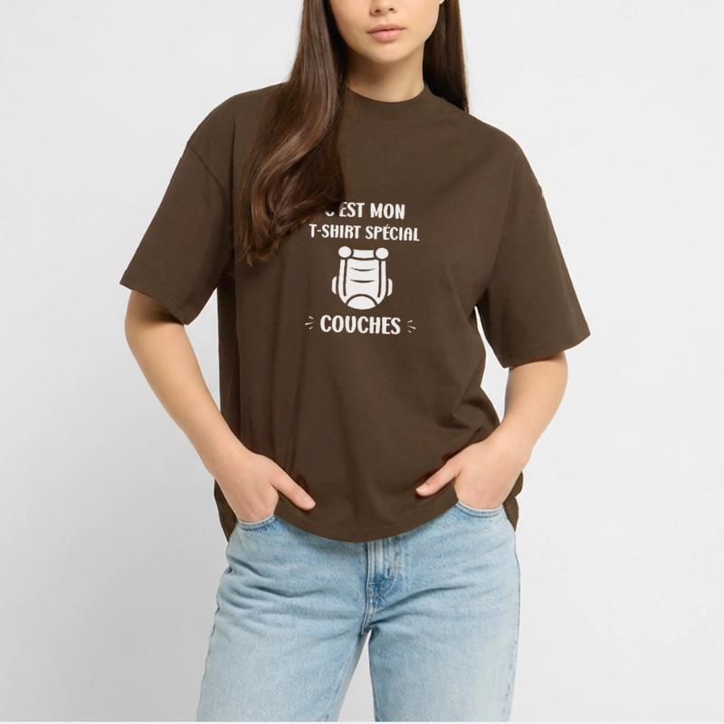 Couches T-shirt bio Blaster 2.0 coupe oversize Stanley/Stella Unisexe