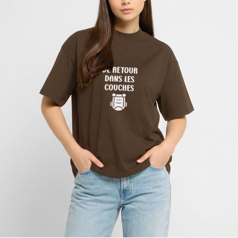 Couches T-shirt bio Blaster 2.0 coupe oversize Stanley/Stella Unisexe