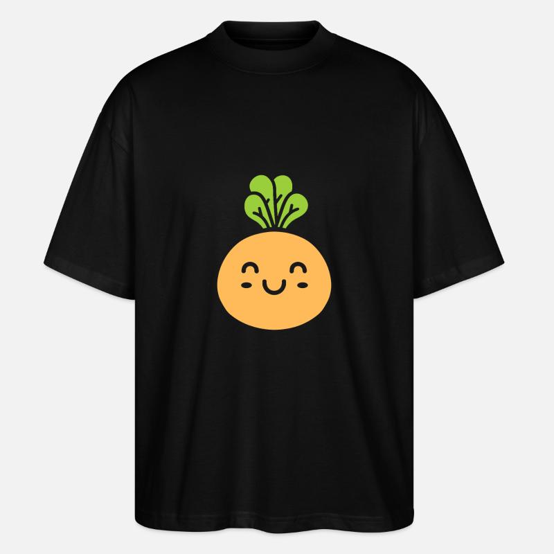 Kichererbse - Stanley/Stella Oversized Unisex Bio T-Shirt Blaster 2.0 - Schwarz