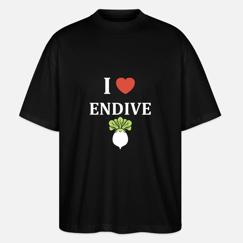 Endive - T-shirt bio Blaster 2.0 coupe oversize Stanley/Stella Unisexe - noir