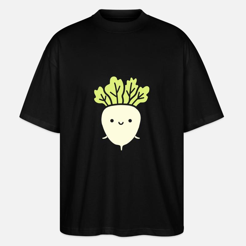 Endive - T-shirt bio Blaster 2.0 coupe oversize Stanley/Stella Unisexe - noir