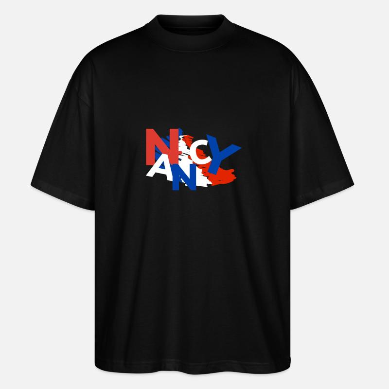 T-shirt Nancy - Pull Nancy - T-shirt bio Blaster 2.0 coupe oversize Stanley/Stella Unisexe - noir