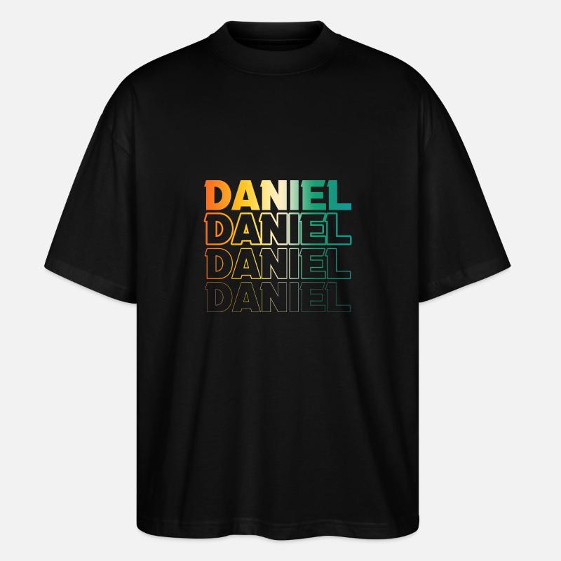 Daniel - T-shirt bio Blaster 2.0 coupe oversize Stanley/Stella Unisexe - noir
