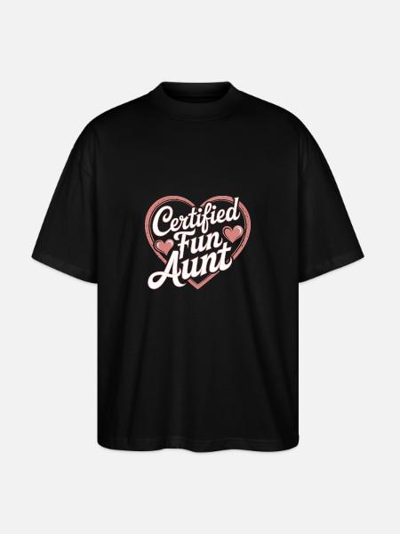 Tante - T-shirt bio Blaster 2.0 coupe oversize Stanley/Stella Unisexe - noir