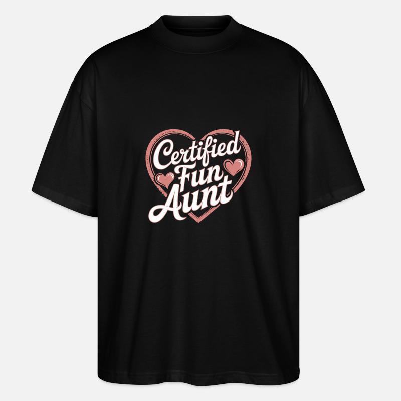 Tante - Stanley/Stella Oversized Unisex Bio T-Shirt Blaster 2.0 - Schwarz