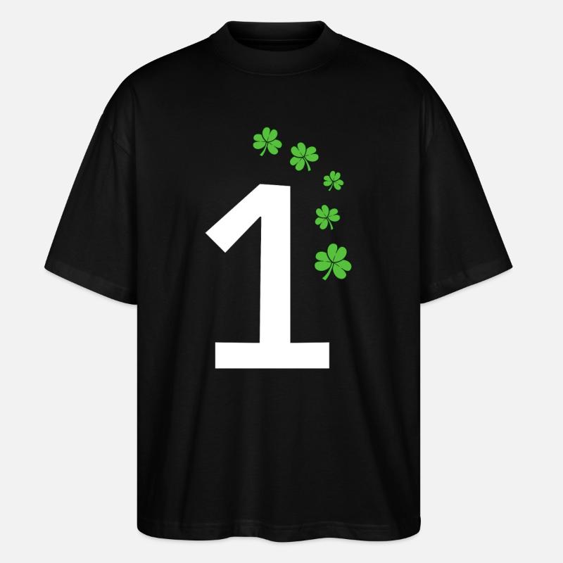 1 - Stanley/Stella Oversized Unisex Bio T-Shirt Blaster 2.0 - Schwarz
